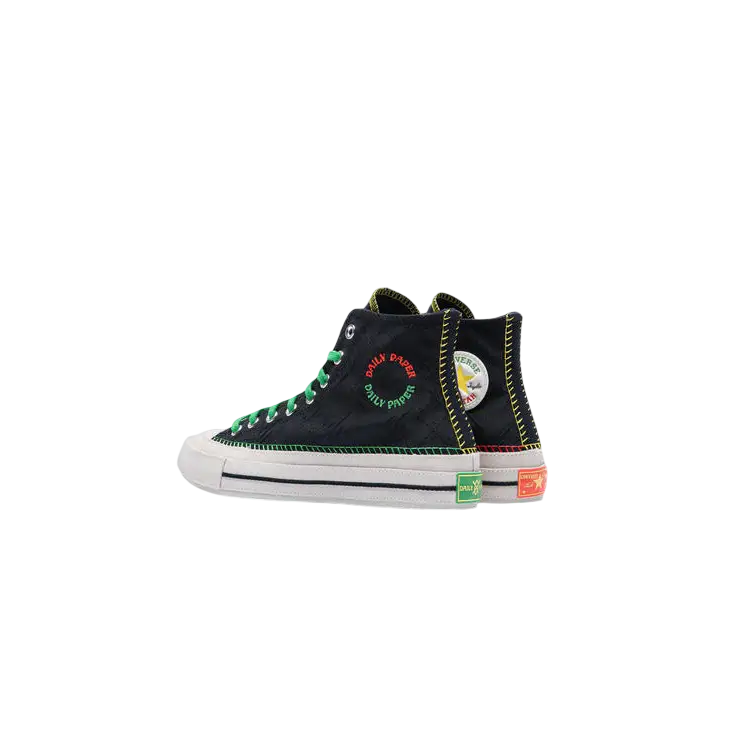 Converse x Daily Paper Chuck 70 High Black/Egret/Multi - 10