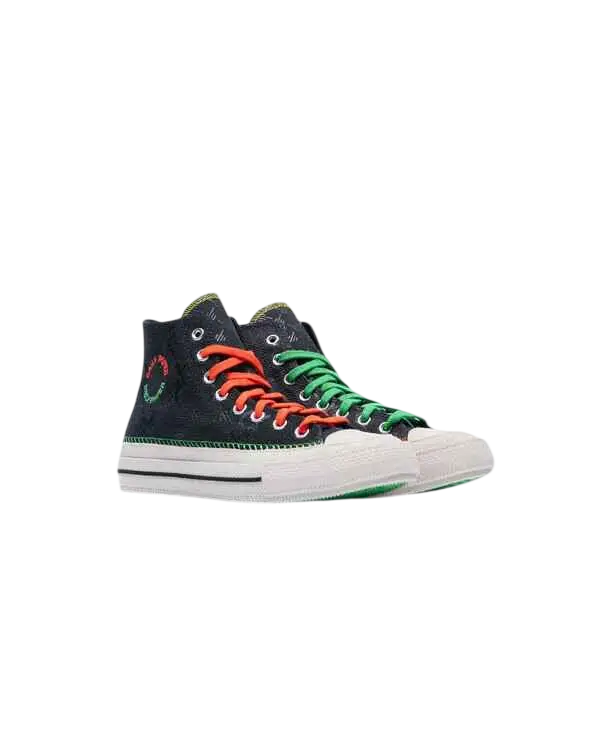 Converse x Daily Paper Chuck 70 High Black/Egret/Multi - 10
