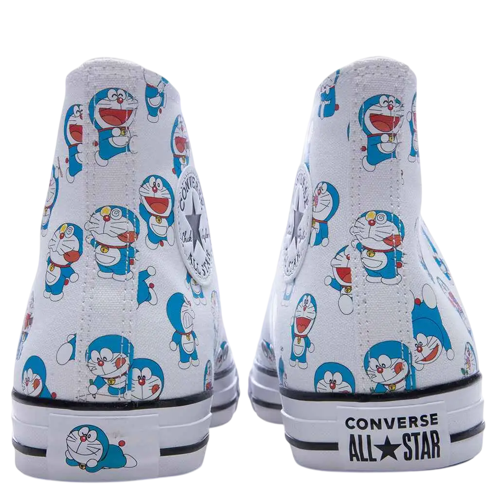 Converse x Doraemon Chuck All Star High White/Flamingo - 10