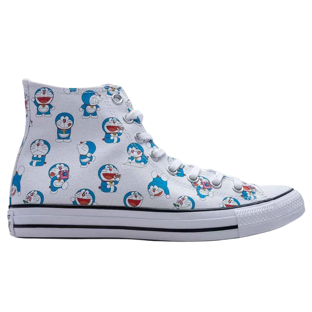 Converse x Doraemon Chuck All Star High White/Flamingo - 10