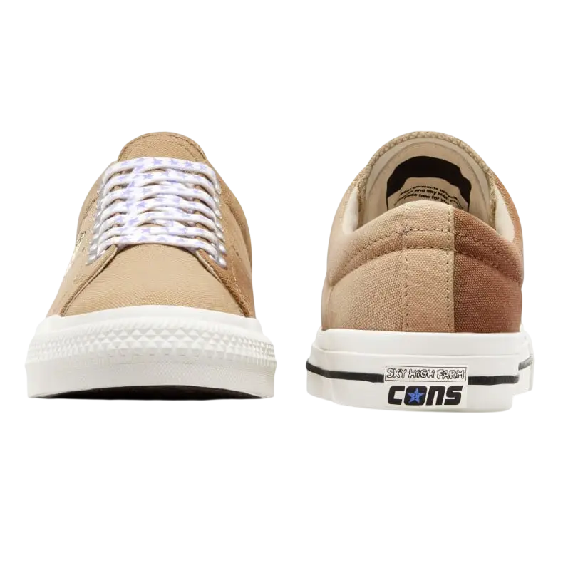 Converse x Sky High Farms One Star Pro Ox Low Brown/Egret - 11