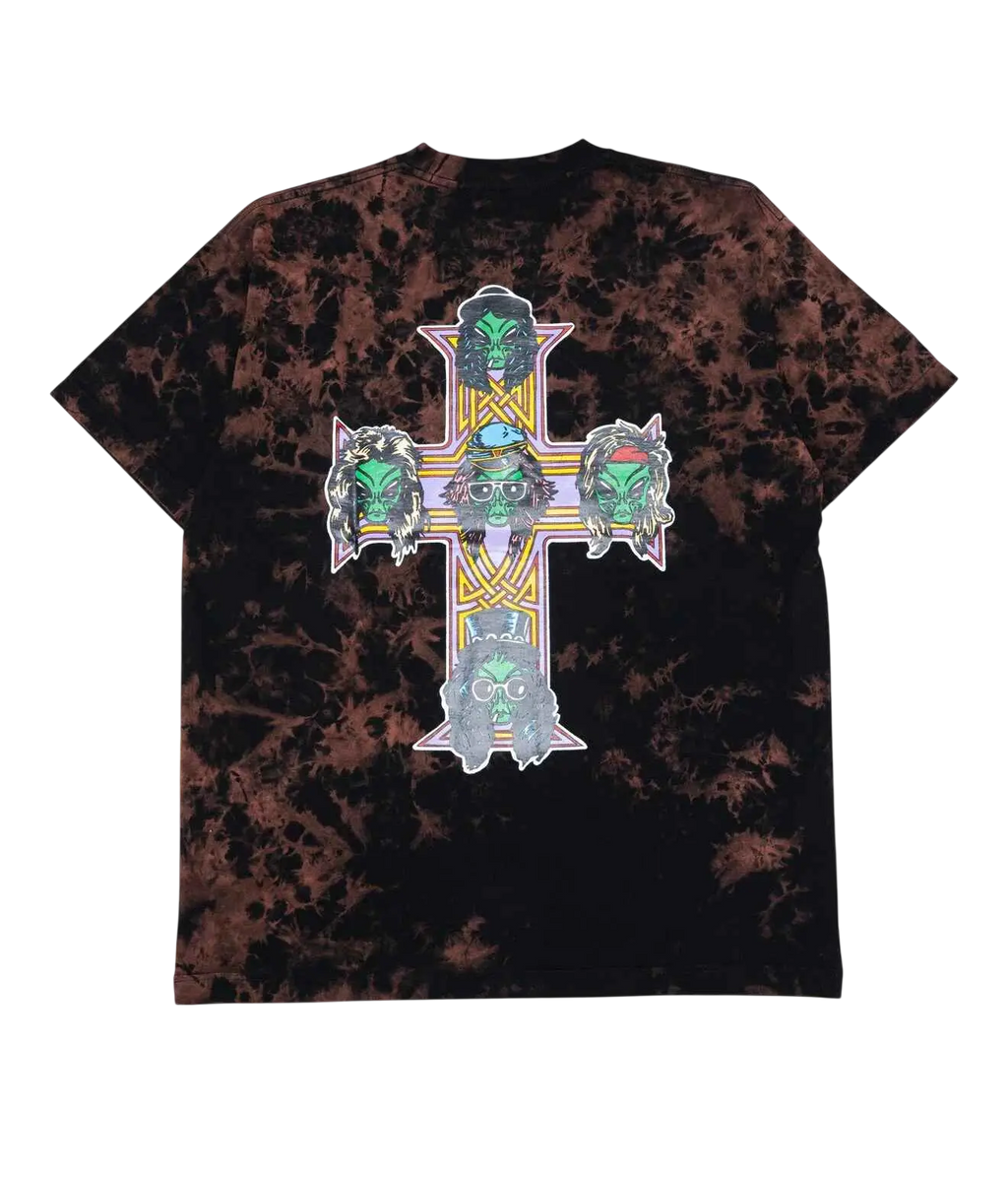 Deva States Appetite T-Shirt Bleached Black - M