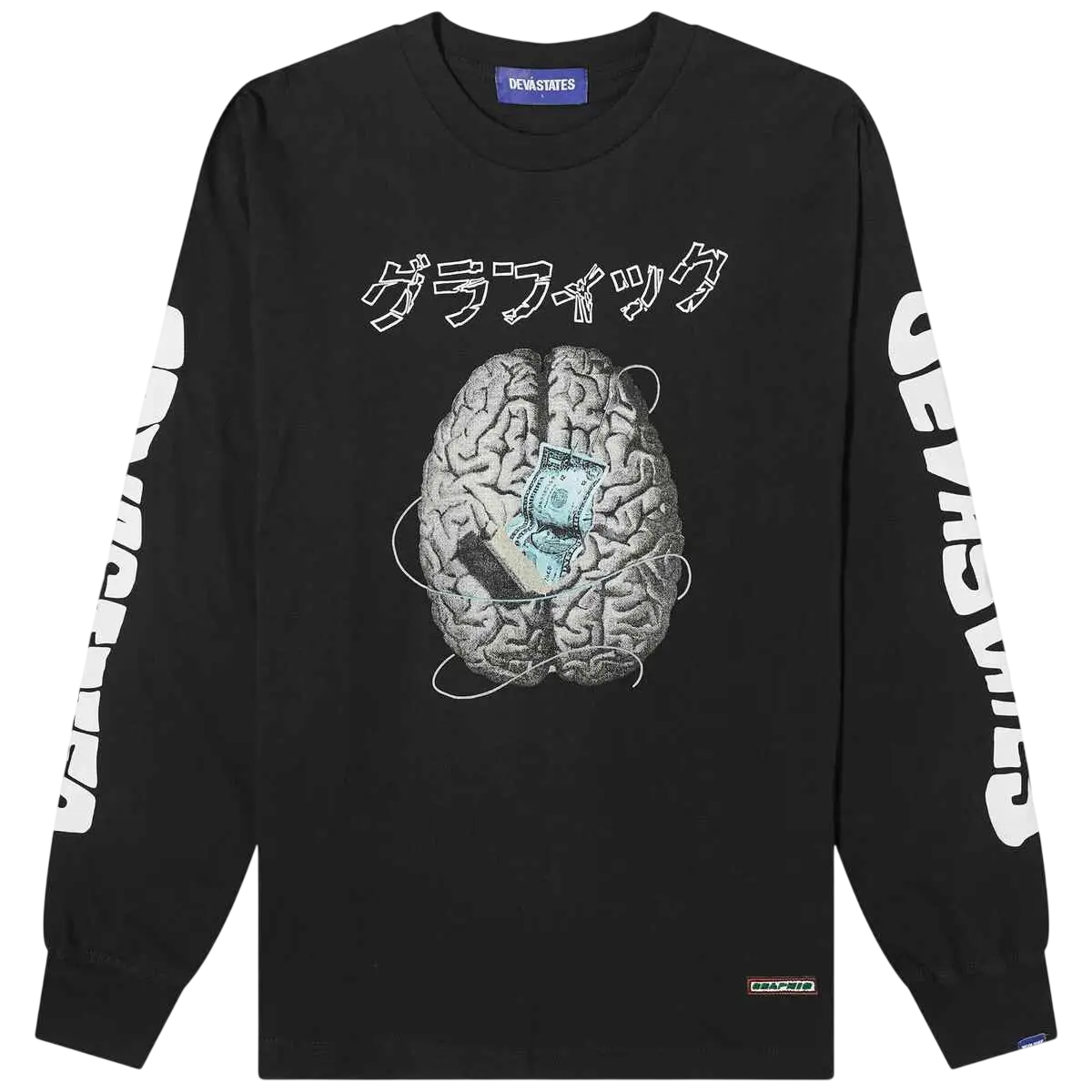 Deva States Lure Long Sleeve Tee Black - M