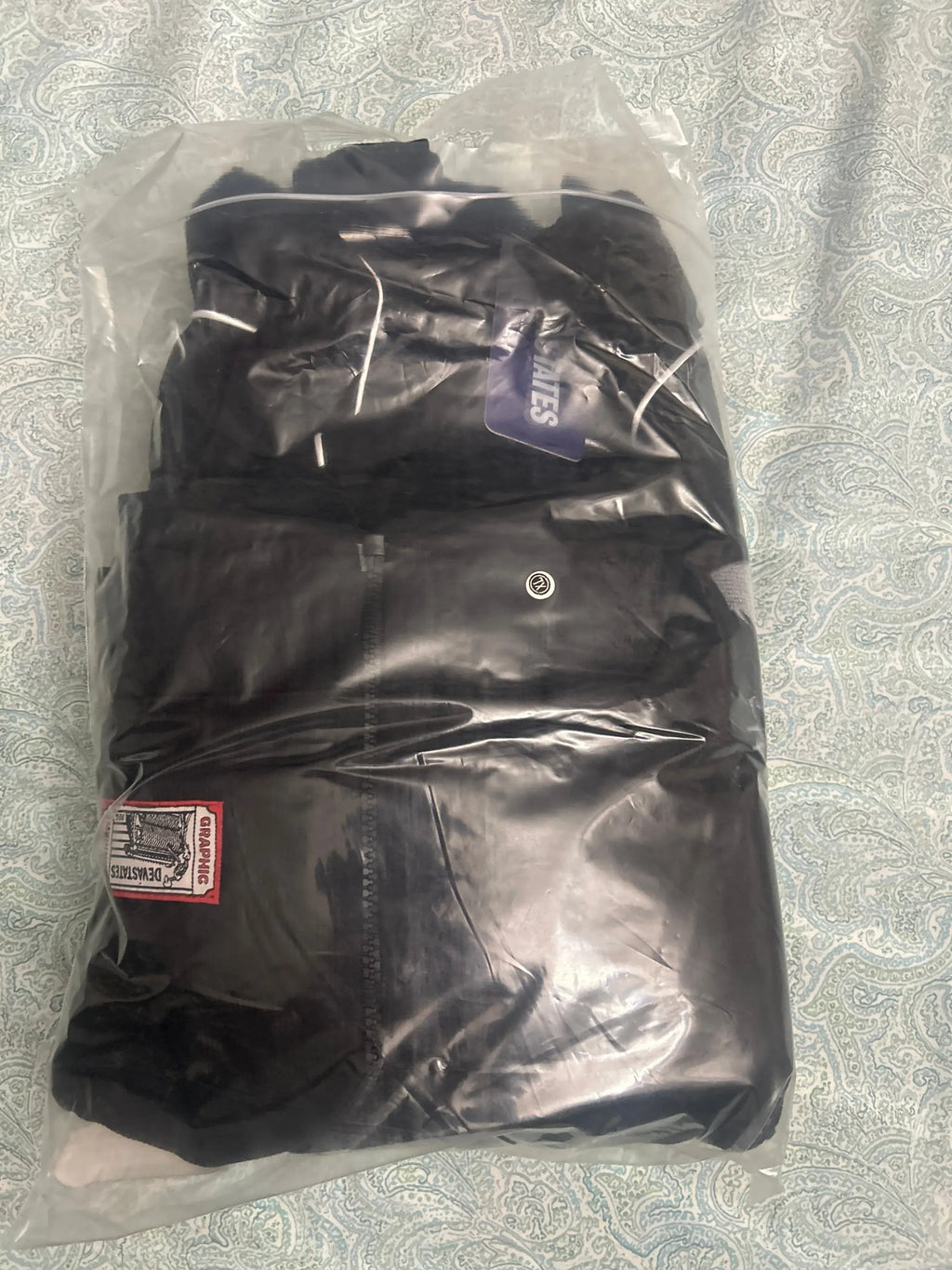 Deva States Road Crew Reversible Souvenir Corduroy Jacket Black Large
