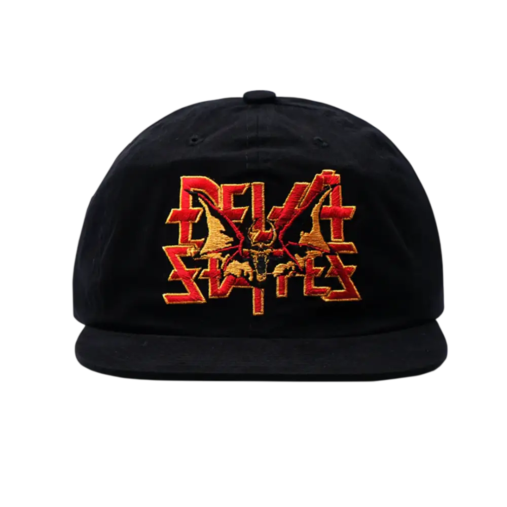Deva States Wicked 6-Panel Hat Black - One size