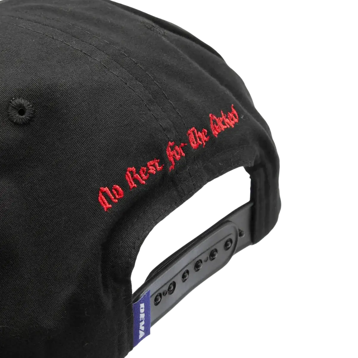 Deva States Wicked 6-Panel Hat Black - One size