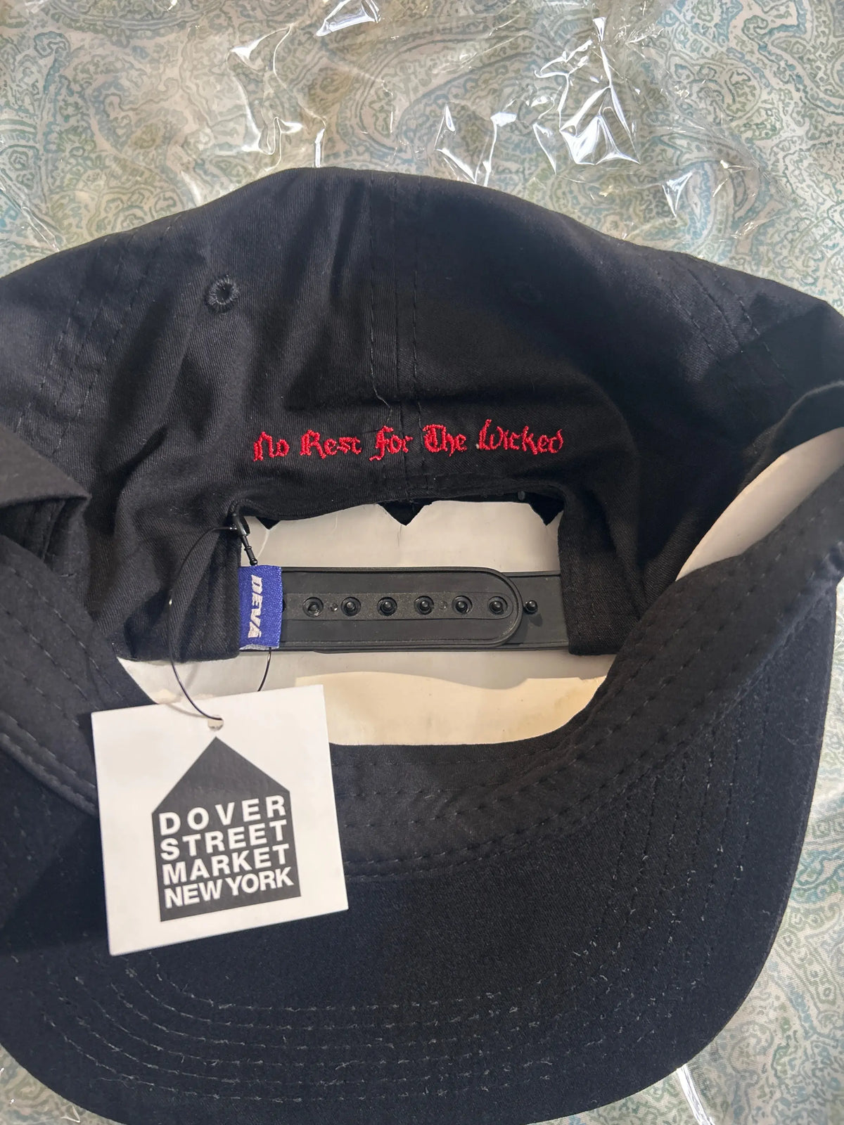 Deva States Wicked 6-Panel Hat Black