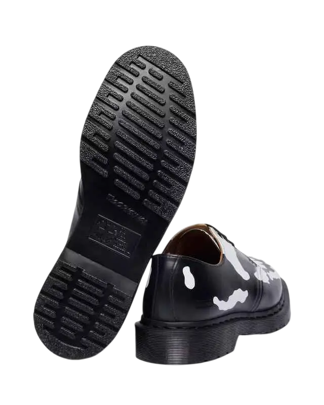Doc Martens x Supreme 1461 3-Eye Skull Black/White - 10 - Footwear