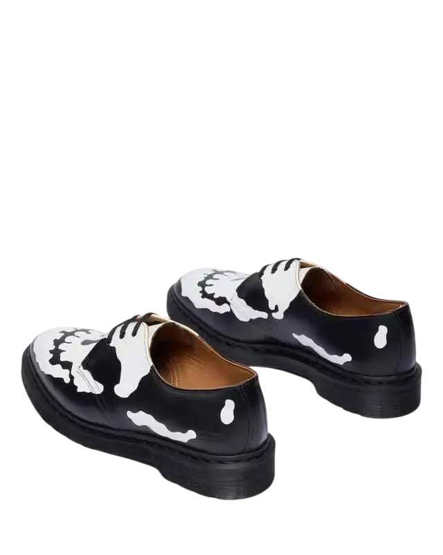 Doc Martens x Supreme 1461 3-Eye Skull Black/White - 10 - Footwear