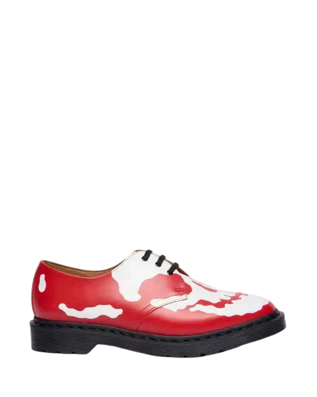 Doc Martens x Supreme 1461 3-Eye Skull Red - 10.5 - Footwear
