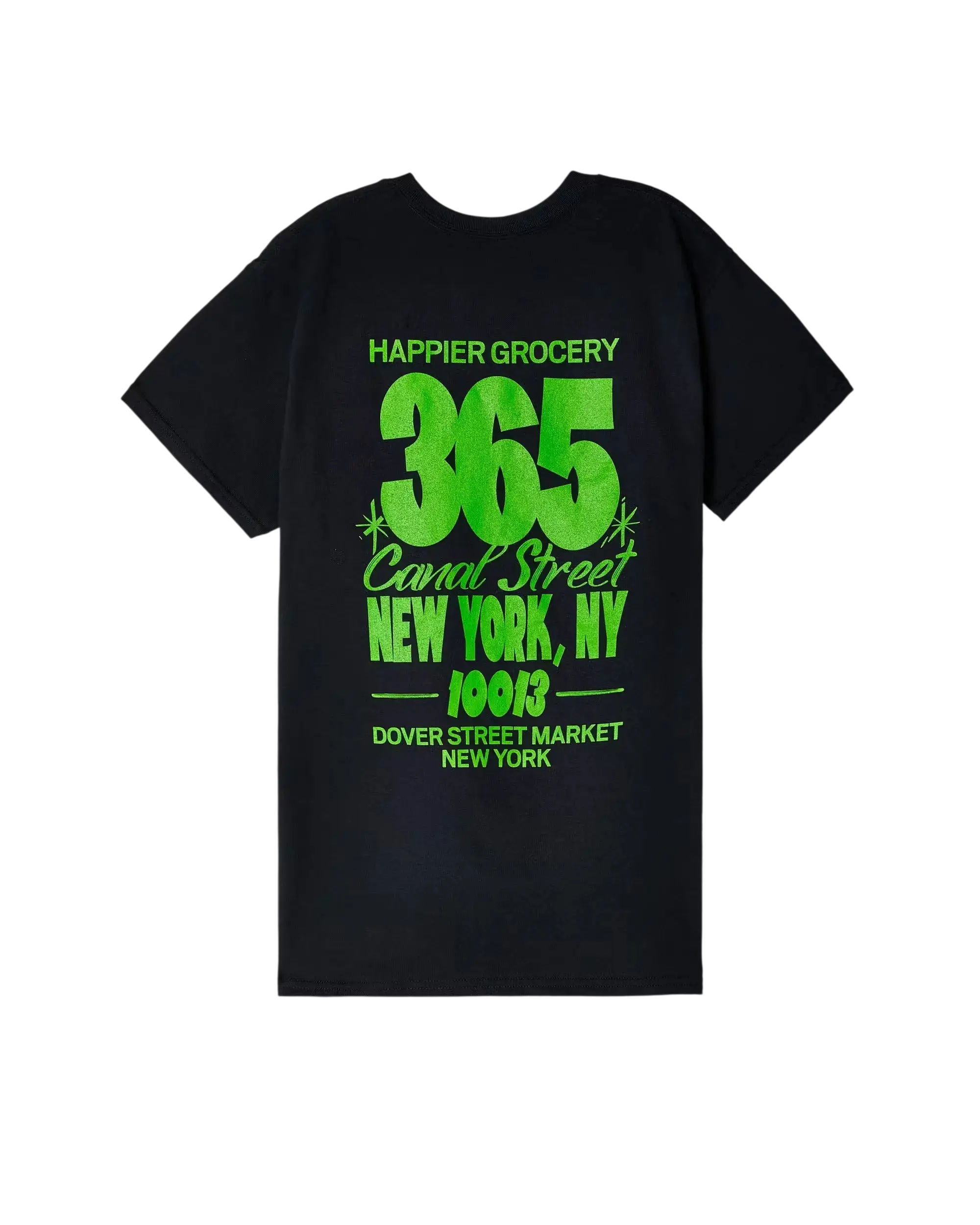 Dover Street Market Happier Grocery Tee Black - XL