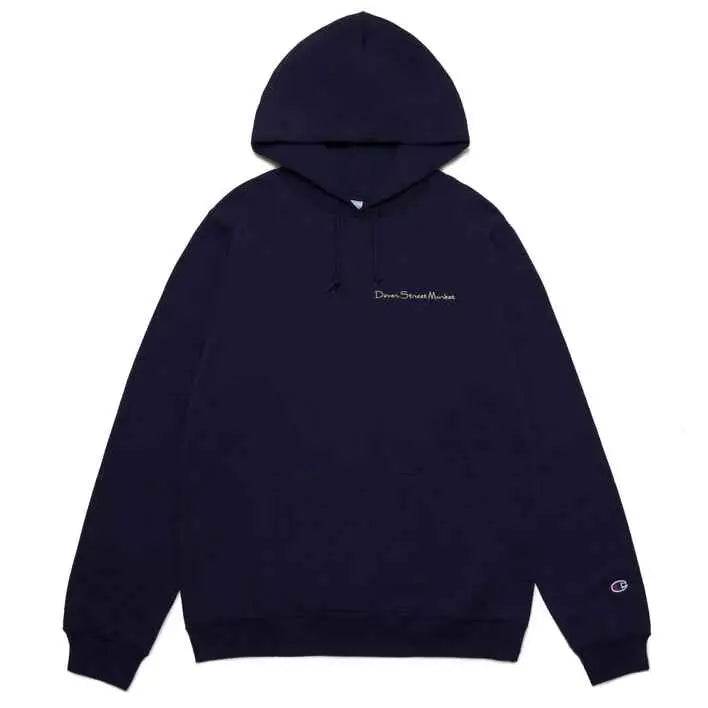 Dover Street Market x Champion Pullover Hoodie Navy - M