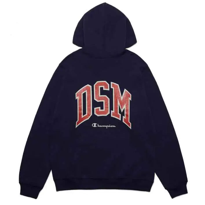 Dover Street Market x Champion Pullover Hoodie Navy - M