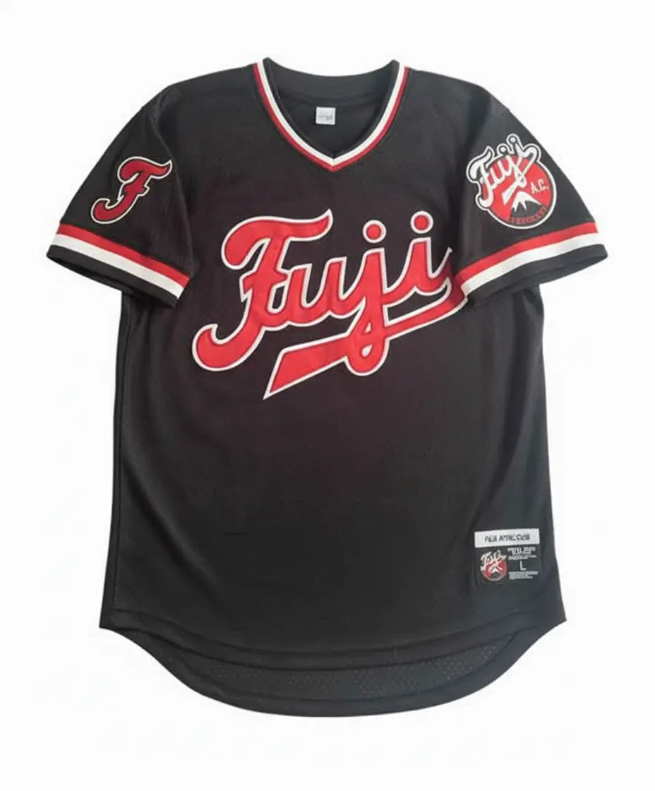 Ebbets Field Fuji Athletic Club Mesh Jersey Black - L