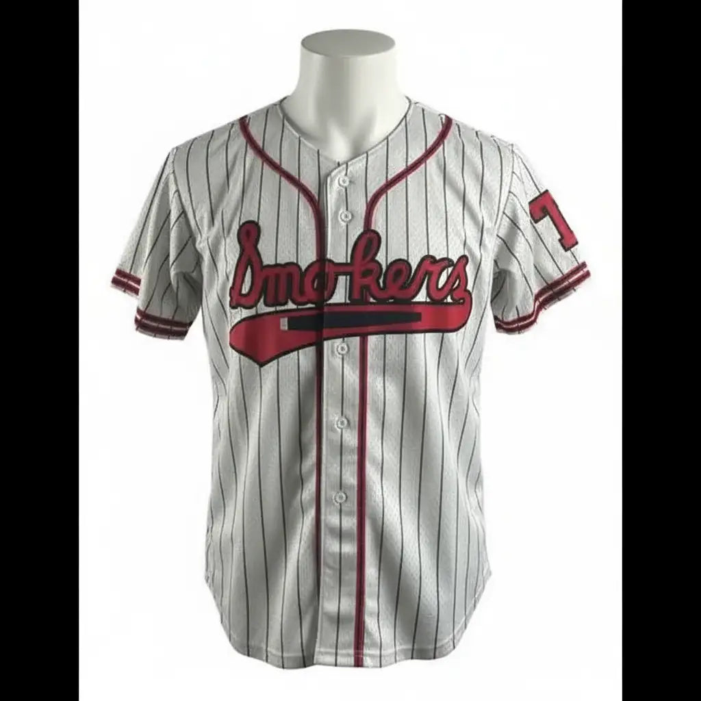 Ebbets Field Tampa Smokers Mesh Jersey White - M