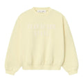 Fear Of God Essentials 90’s Fleece Crewneck Sweater Garden Yellow - Crewnecks