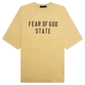 Fear of God Essentials Heavy Crewneck T-Shirt Amber Yellow - M