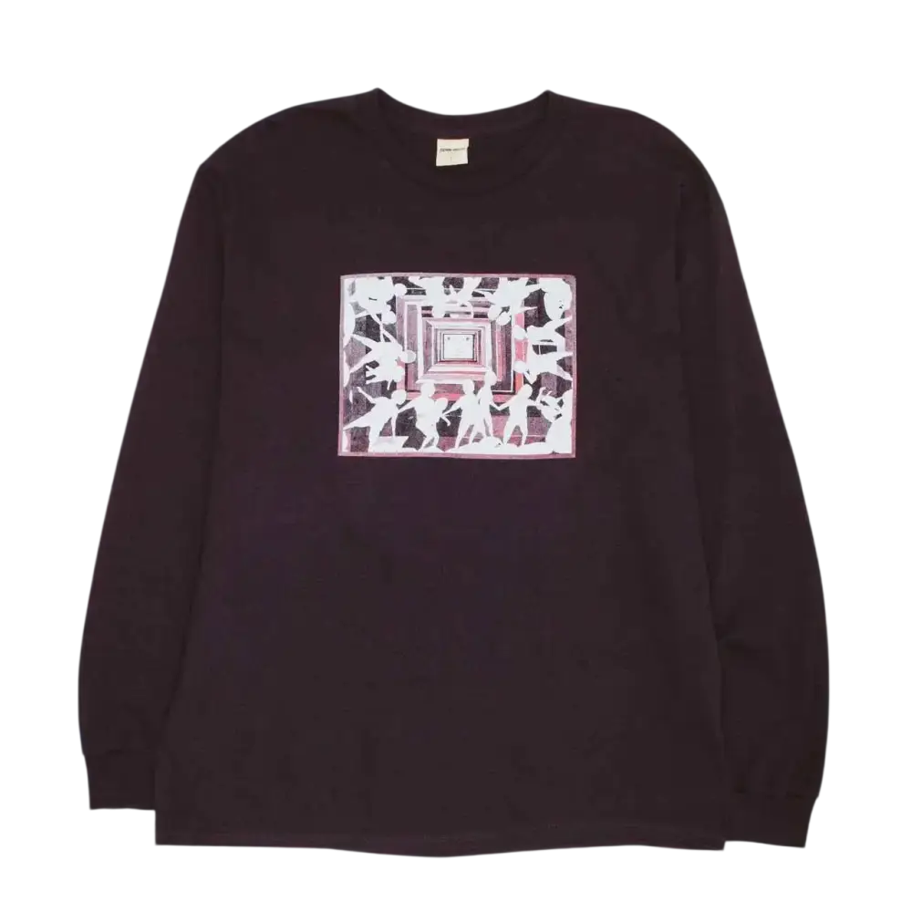 Fucking Awesome Modern Problems Long Sleeve Tee Black - XL