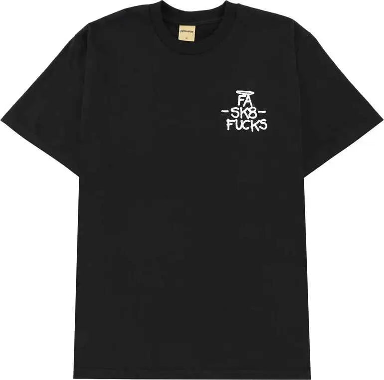 Fucking Awesome Sk8 Fucks T-Shirt Black - L