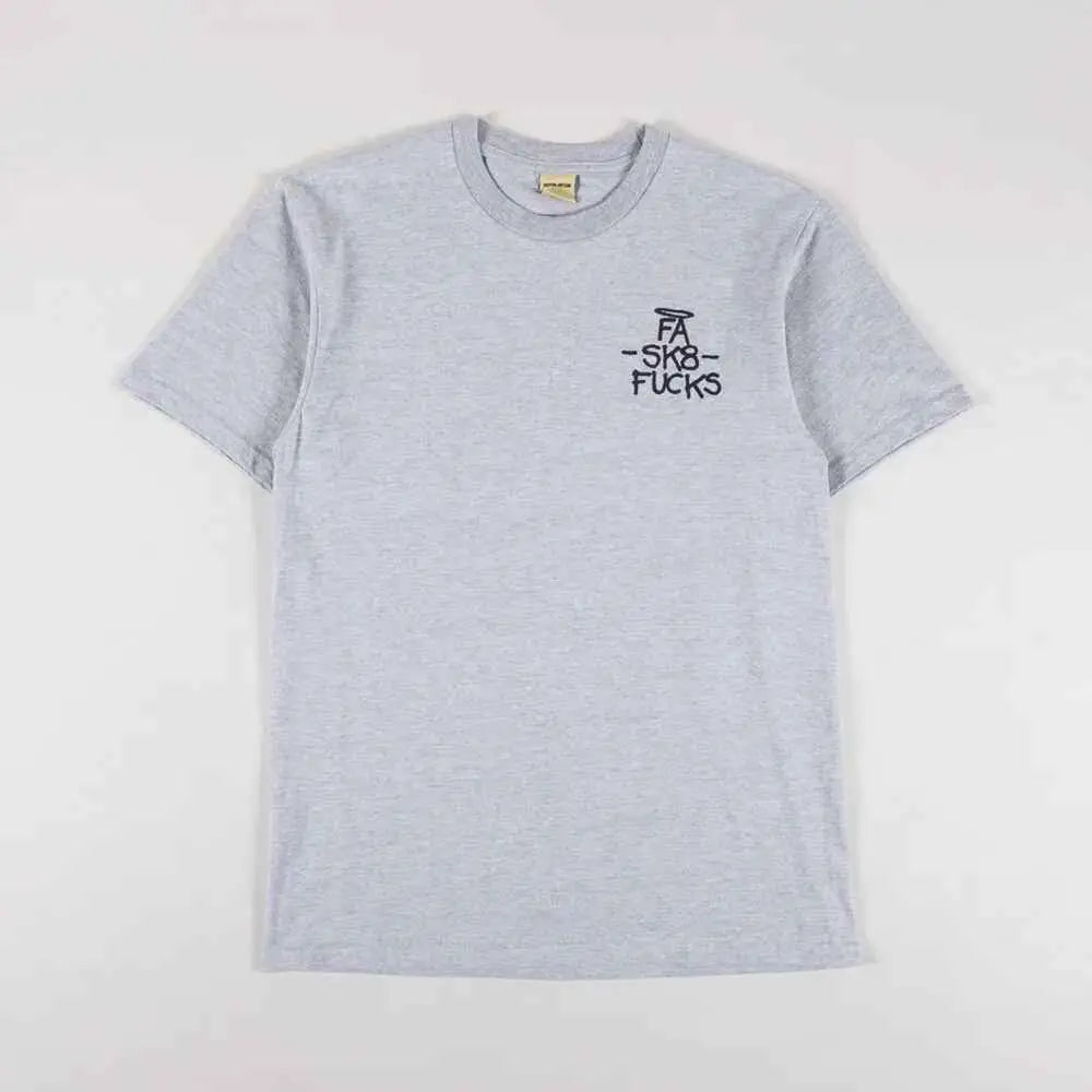 Fucking Awesome Sk8 Fucks T-Shirt Gray - M