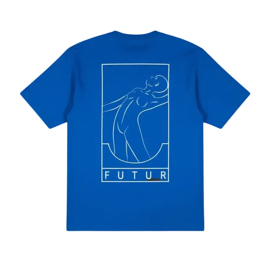Futur Outline Tee Royal Blue