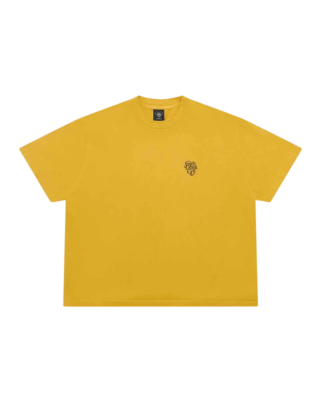 Girls Don’t Cry Butterfly T-Shirt Mustard - M