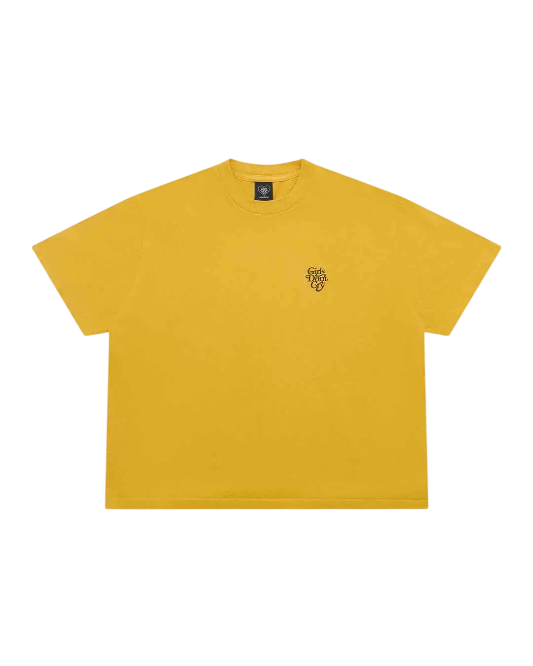 Girls Don’t Cry Butterfly T-Shirt Mustard - M