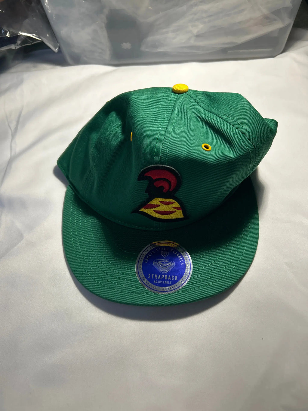 Hawaii Islanders Twill Strapback Baseball Cap Green