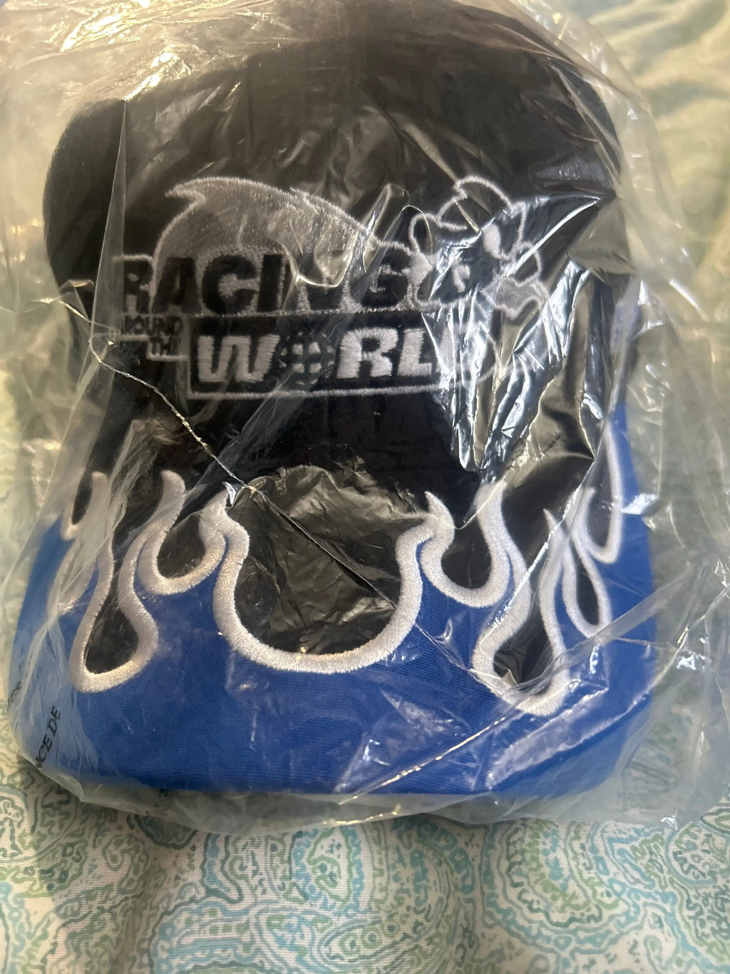 Hidden NY Sonic the Hedgehog Flame Race Hat Black
