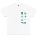 Hidden NY x Asics Dawn Moon Phases Tee White - T-Shirts