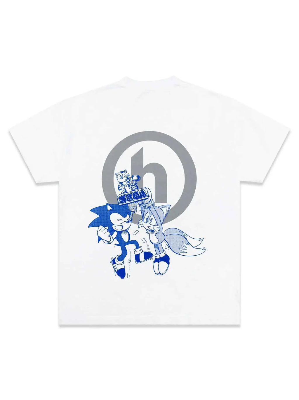 Hidden NY x Sega Sonic Trophy Tee White - T-Shirts