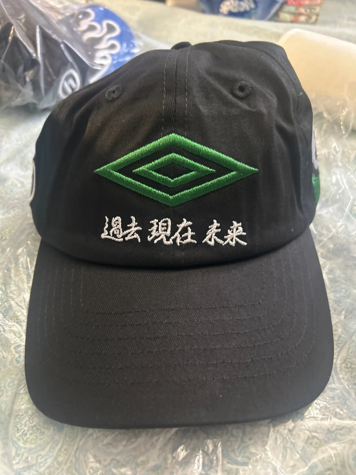 Hidden NY x Umbro International Strapback Hat Black