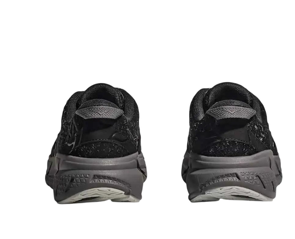 Hoka Clifton L Elite Terrain System Suede Black Satellite Grey - 10