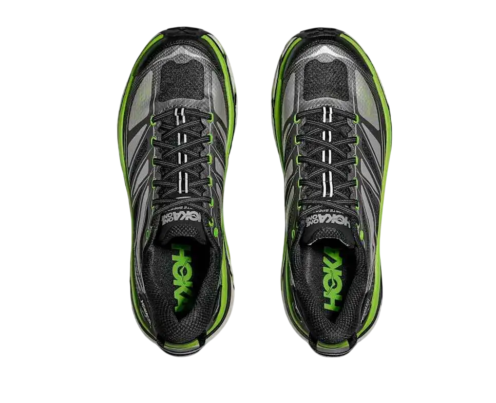 Hoka Mafate Speed 2 Black/Electric Green - 10.5