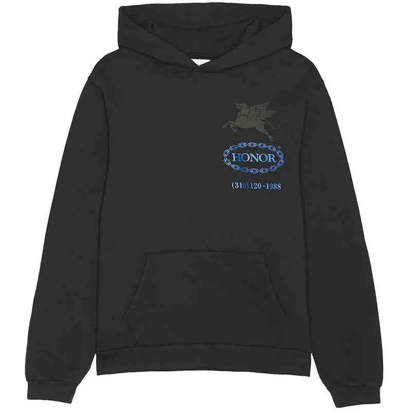 Honor the Gift Hellhound Towing Pullover Hoodie Black - M