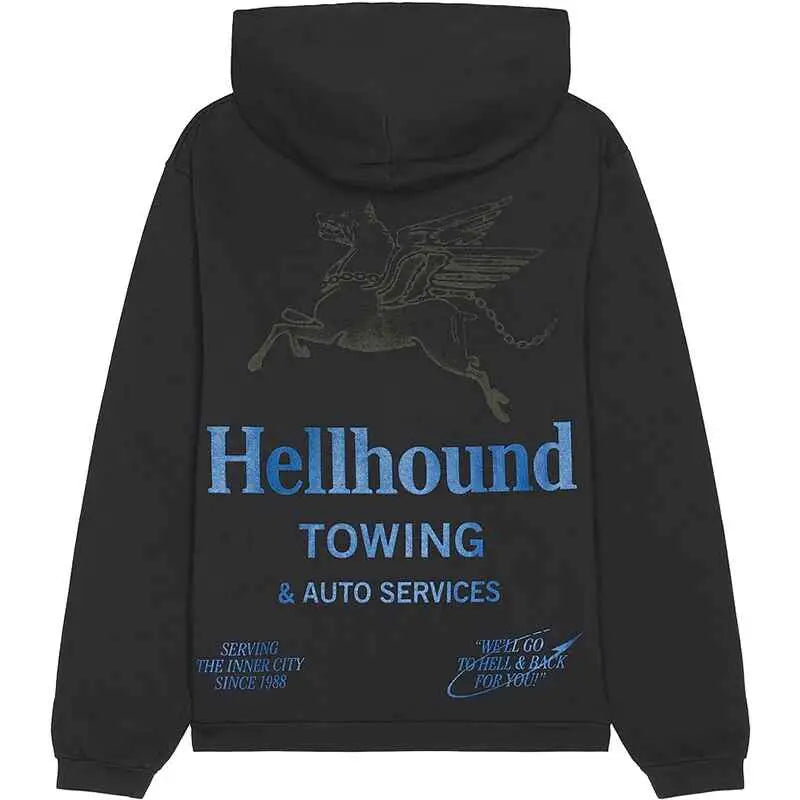 Honor the Gift Hellhound Towing Pullover Hoodie Black - M