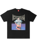 Ice Cream Good For Health Tee Black - L