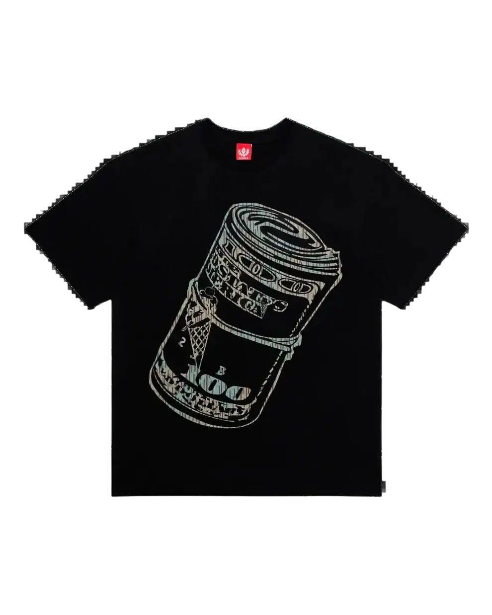 Ice Cream Stash Tee Black - L