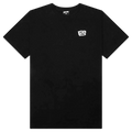 Black ice cream x feature rings t-shirt with short sleeves and a small white logo on the left chest