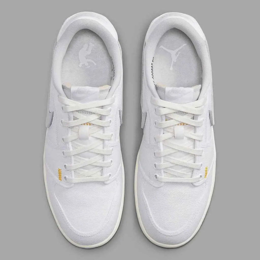 Jordan 1 Retro ASJK Low SP Union White Canvas - 9.5 - Sneakers