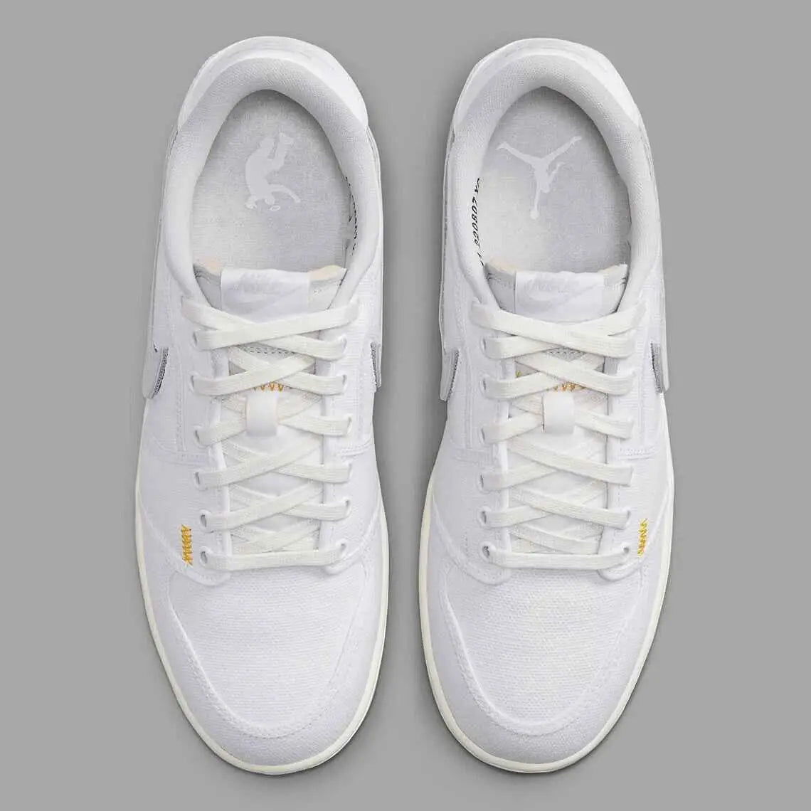 Jordan 1 Retro ASJK Low SP Union White Canvas - 9.5 - Sneakers