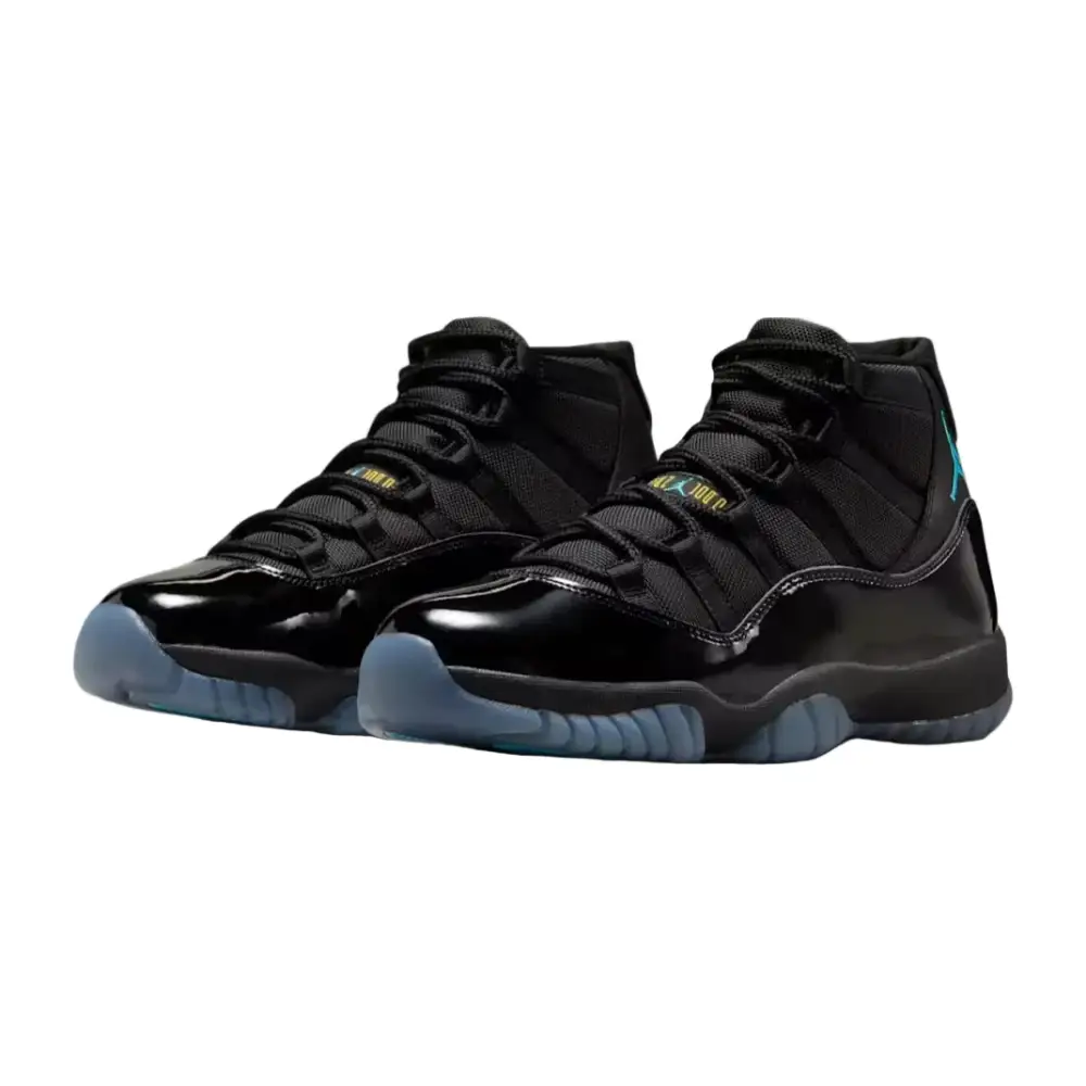 Jordan 11 Retro Black/Gamma Blue - 12 - Sneakers