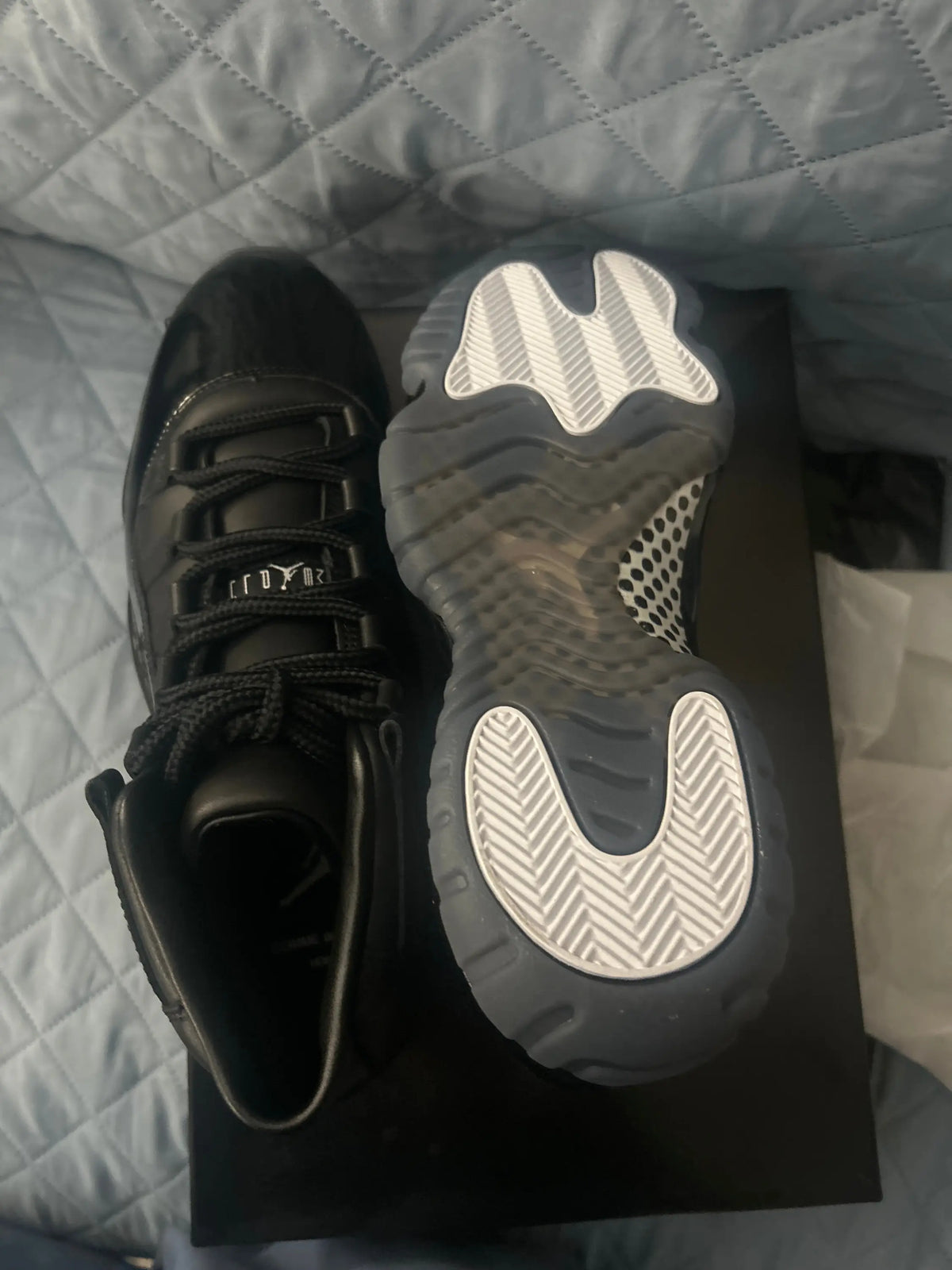 Jordan 11 Retro Comme des Garçons Homme Plus Black Size 10