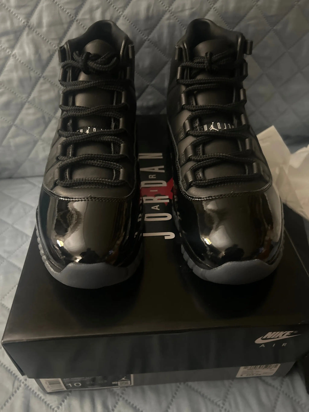 Jordan 11 Retro Comme des Garçons Homme Plus Black Size 10