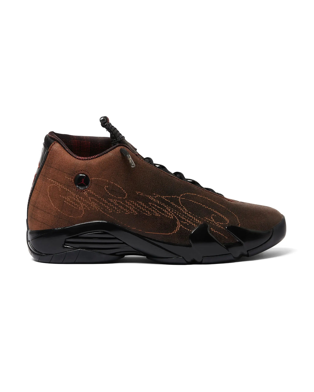 Jordan 14 Mowalola Burnt Red Size 12.5