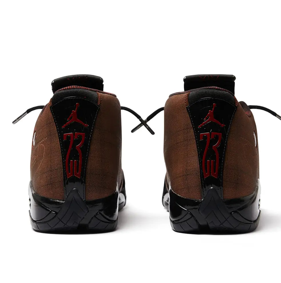 Jordan 14 Mowalola Burnt Red Size 12.5