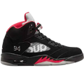 Jordan 5 Retro Supreme Black - 10 - Footwear