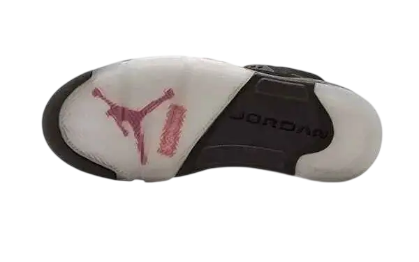 Jordan 5 Retro Supreme Black - 10 - Footwear