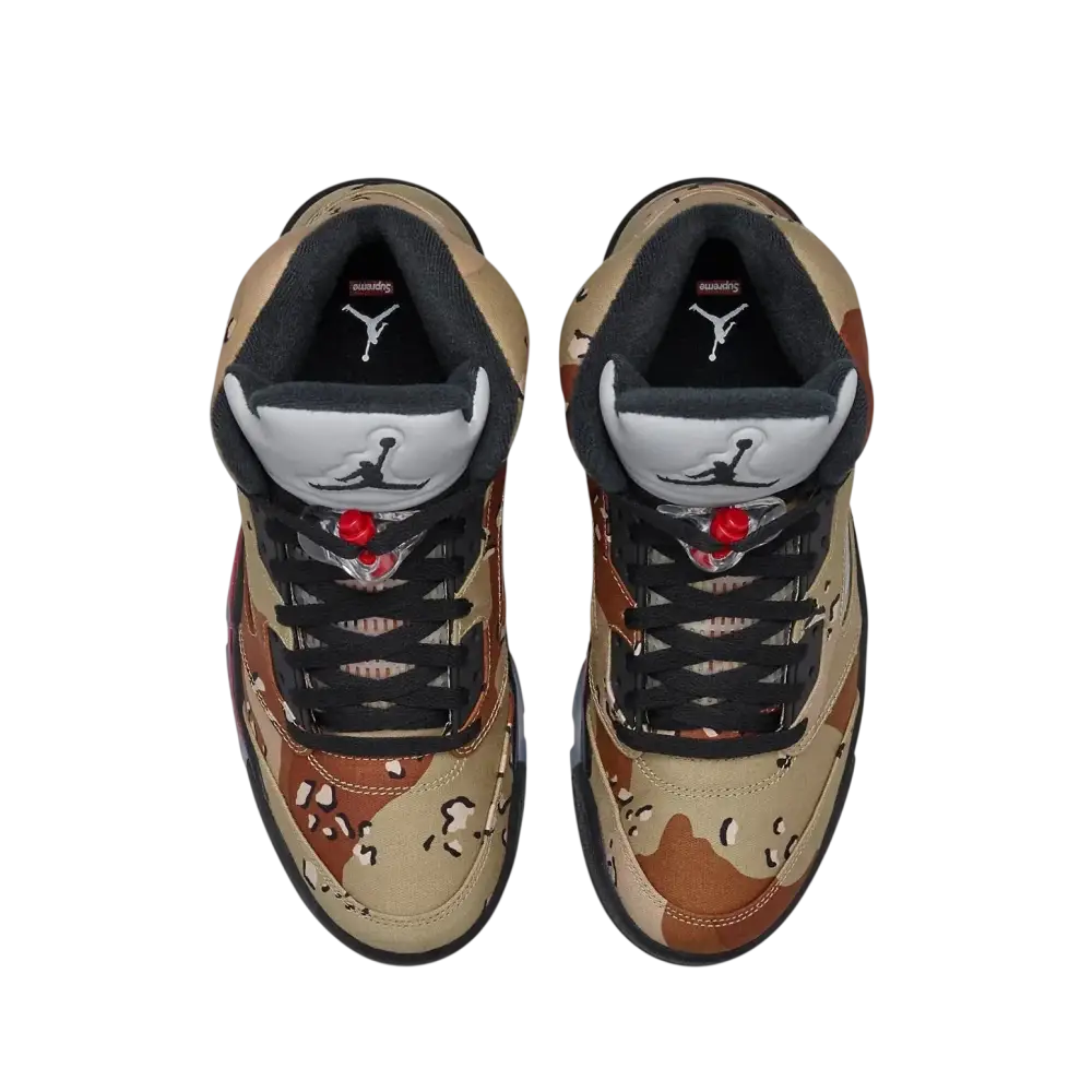 Jordan 5 Retro Supreme Desert Camo - 10.5 - Footwear