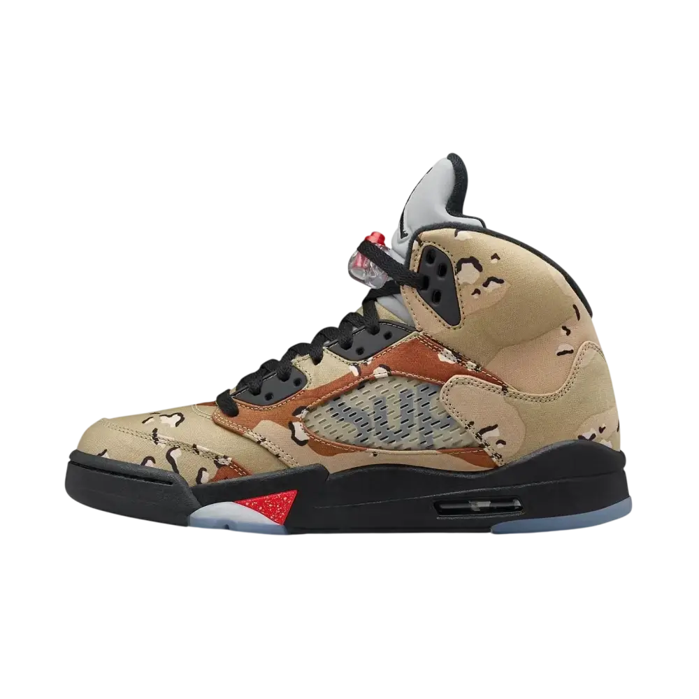 Jordan 5 Retro Supreme Desert Camo - 10.5 - Footwear